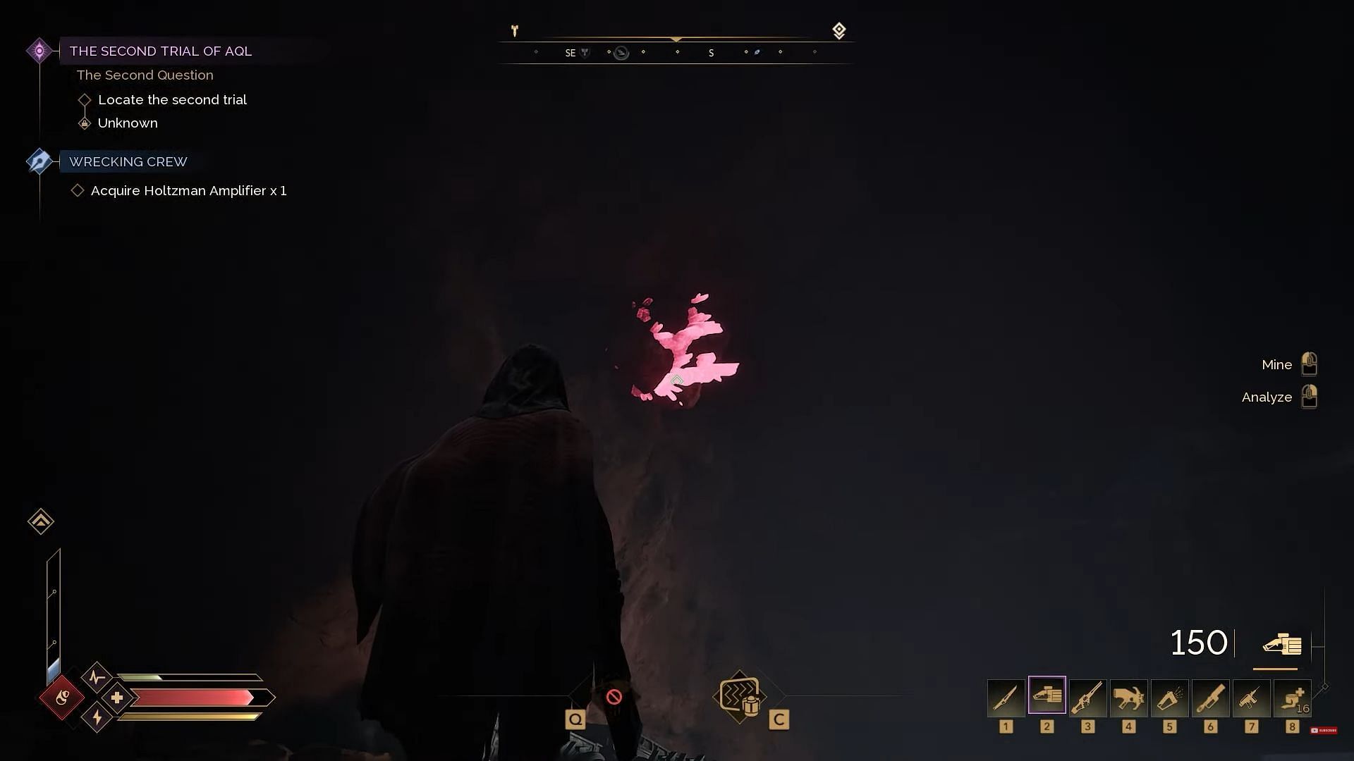Use the Suspensor Belt to reach the resource node (Image via Funcom||YouTube/HeRo Survival Guides)